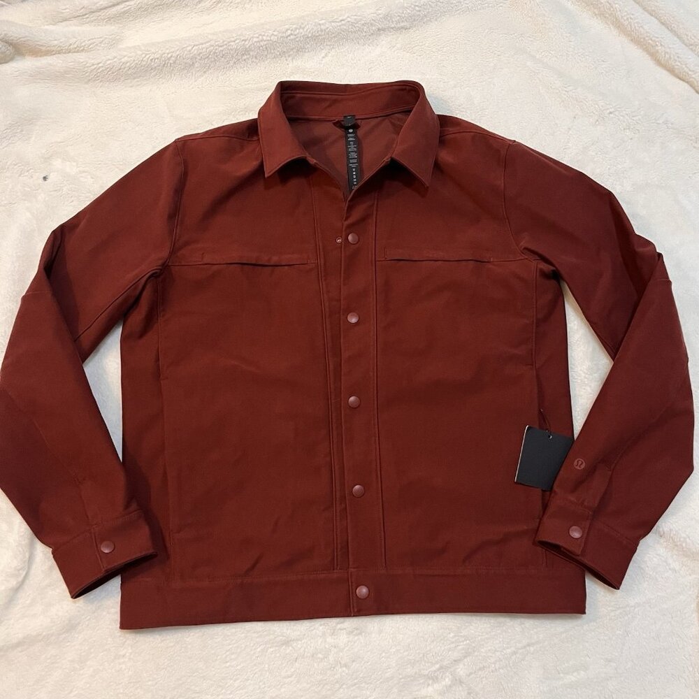 Lululemon City Excursion Jacket Men’s Size Large Brick Red